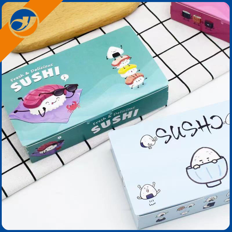 El uso de cajas de sushi